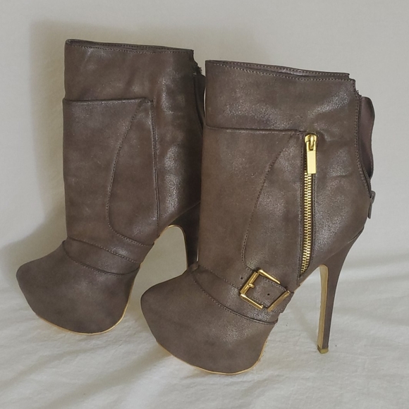 PAPER FOX PLATFORM BOOTIES - Picture 2 of 7